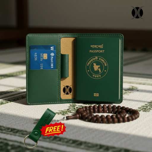 প্রিমিয়াম লেদার পাসপোর্ট কভার - নতুন পণ্যের ছবি
